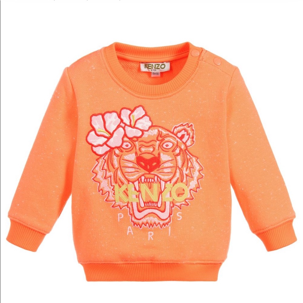 Kenzo kids tiger sweatshirt